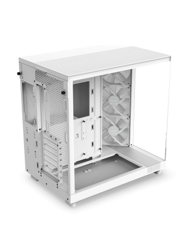 CC-H61FW-R1,Carcasa NZXT H6 Flow RGB White, Fara sursa "CC-H61FW-R1"