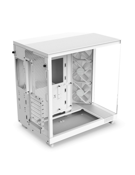 CC-H61FW-R1,Carcasa NZXT H6 Flow RGB White, Fara sursa "CC-H61FW-R1"