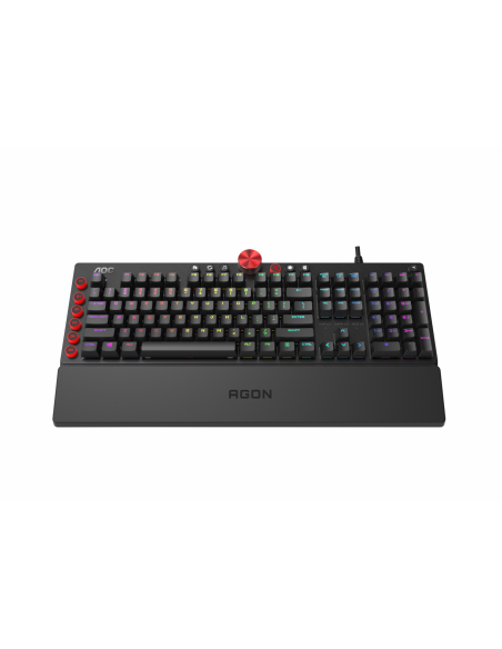 Tastatura Gaming AOC AGON AGK700, RGB, neagra,AGK700DRUH