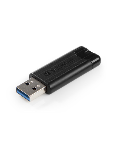 49319,MEMORIE USB VERBATIM PINSTRIPE 128GB USB 3.0, NEGRU "49319" (TIMBRU VERDE 0.03 LEI)