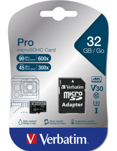 47041,MEMORIE SD CARD VERBATIM 32GB CLASA 10 ADAPTOR INCLUS "47041" (TIMBRU VERDE 0.03 LEI)