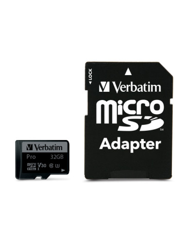 47041,MEMORIE SD CARD VERBATIM 32GB CLASA 10 ADAPTOR INCLUS "47041" (TIMBRU VERDE 0.03 LEI)