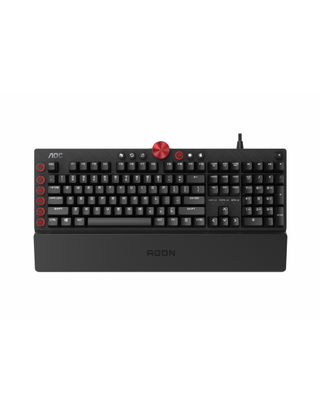 Tastatura Gaming AOC AGON AGK700, RGB, neagra,AGK700DRUH