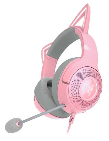 RZ04-04730200-R3M1,Casti Razer - gaming Kraken Kitty V2 - Quartz Ed "RZ04-04730200-R3M1"