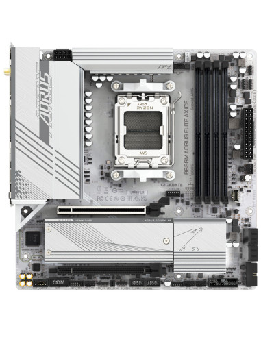 B650M A ELITE AX ICE,Placa de baza Gigabyte MB Gigabyte B650M AORUS ELITE AX ICE "B650M A ELITE AX ICE"
