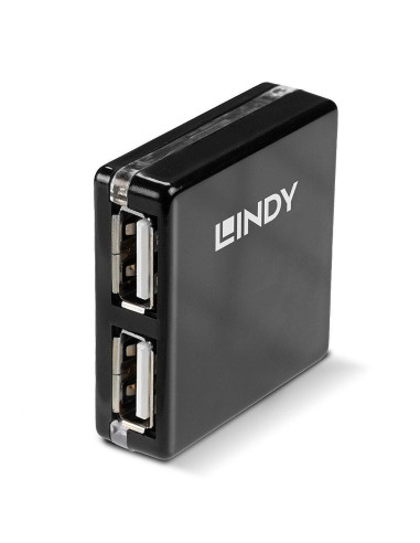 RY-LY-42742,HUB USB Lindy Mini 4 Port USB 2.0 "LY-42742"