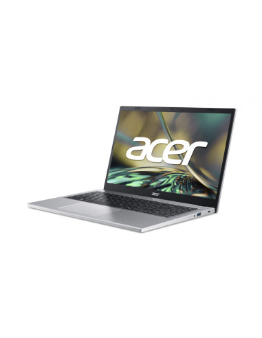 NX.KDEEX.02A,Laptop Acer Aspire 3 A315-24P, AMD Ryzen 5 7520U, 15.6inch, RAM 8GB, SSD 512GB, AMD Radeon 610M, No OS, Pure Silver