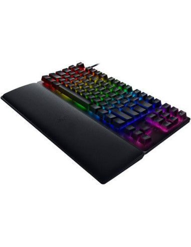 RZ03-03940300-R3M1,Tastatura Razer Huntsman V2 TLK Clicky Optical Purple Switch, RGB LED, USB, Negru