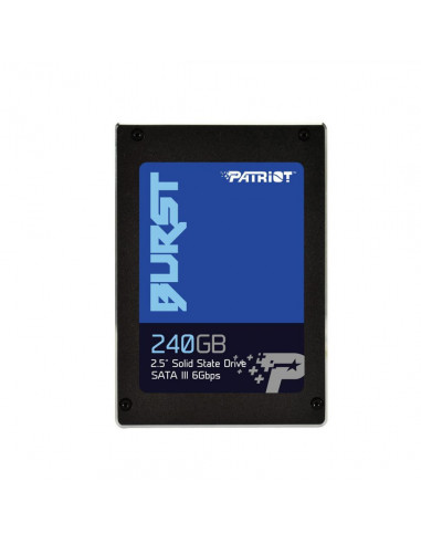 SSD Patriot Burst, 240GB, 2.5", SATA-III,PBU240GS25SSDR