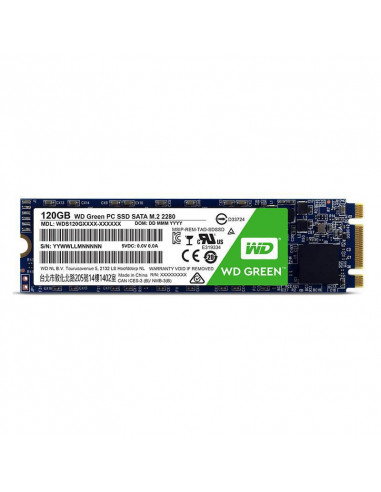 SSD M.2 2280 120GB/GREEN WDS120G2G0B WDC,WDS120G2G0B