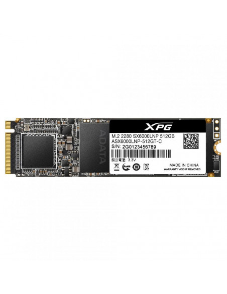 ASX6000LNP-512GT-C,SSD ADATA XPG SX6000 Lite, 512GB, NVMe, M.2
