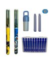 EAN-7504+8101,Set stilouri cu cerneala termosensibila + Rezerve, Baieti, Galben