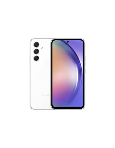 PHT16623,Samsung Galaxy A54 5G SM-A546B/DS, 16,3 cm (6.4"), 8 Giga Bites, 128 Giga Bites, 50 MP, Android 13, Alb