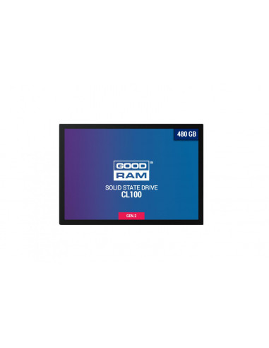 SSD GoodRam CL100, 480GB, 2.5", SATA III,SSDPR-CL100-480-G2