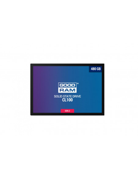 SSD GoodRam CL100, 480GB, 2.5", SATA III,SSDPR-CL100-480-G2