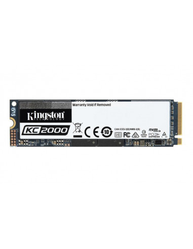 SSD Kingston KC2000, 500GB, NVMe, M.2 2280,SKC2000M8/500G
