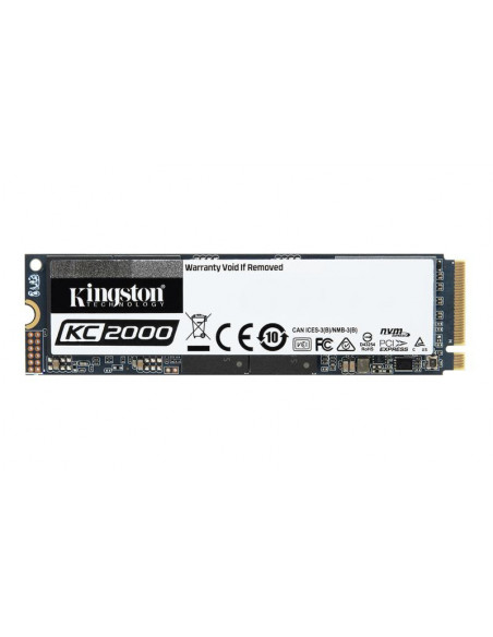 SSD Kingston KC2000, 2TB, NVMe, M.2 2280,SKC2000M8/1000G
