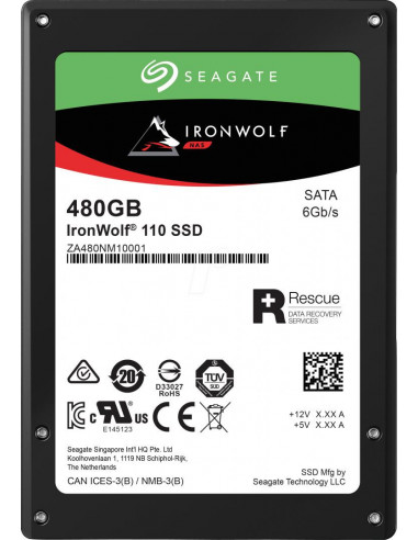 SSD SATA2.5" 480GB TLC 6GB/S/ZA480NM10011 SEAGATE,ZA480NM10011