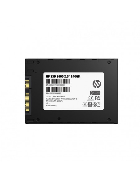 4FZ33AA#ABB,SSD HP S600, 240GB, 2.5", SATA III
