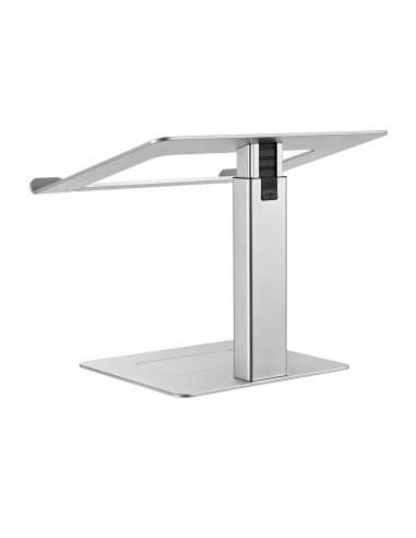 NBS-D1-02,Stad Gembird notebook 15.6", reglare inaltime: 225-380mm, suporta greutate: 5Kg, tampon silicon, aluminiu, silver, "NB