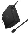 IB-PS101-PD,ALIMENTATOR retea 220V Icy Box, universal, 1 x USB-A QC 5V@2.4A, 1 x USB-C PD 90W 20V@4.5A, cablu USB-C 1.8m, negru,
