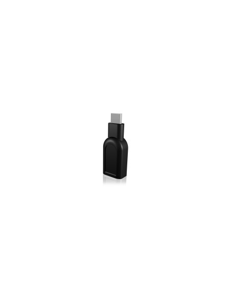 IB-CB003,Cablu alimentare si date Icy Box, pt smartphone USB 3.2 Type-C Gen 1 (M) la USB 3.2 Type-A Gen 1 (F), plastic, negru, "