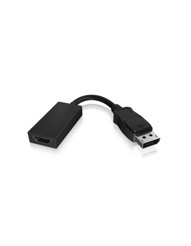 IB-AC508a,Cablu video Icy Box DP 1.2 la HDMI, 4K (3840x2160) la 60 Hz, negru, "IB-AC508A"