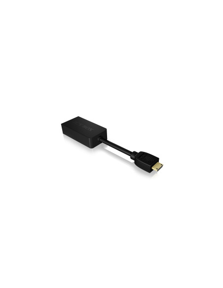 IB-AC527,Cablu video Icy Box USB 2.0 la Audio casti si microfon, aluminiu, argintiu, "IB-AC527"
