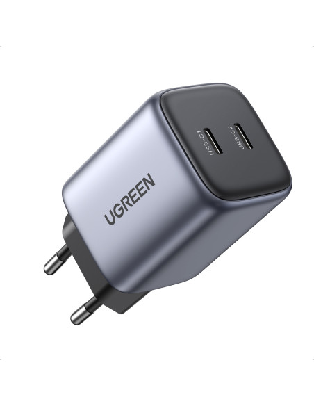90573,INCARCATOR retea Ugreen, Nexode "CD294" Quick Charge 45W GaN, 1 x USB Type-C 5V/3A, gri "15326"