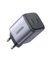 90573,INCARCATOR retea Ugreen, Nexode "CD294" Quick Charge 45W GaN, 1 x USB Type-C 5V/3A, gri "15326"