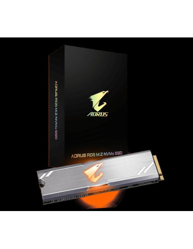 SSD Gigabyte Aorus RGB 256GB, NVMe, M2,GP-ASM2NE2256GTTDR