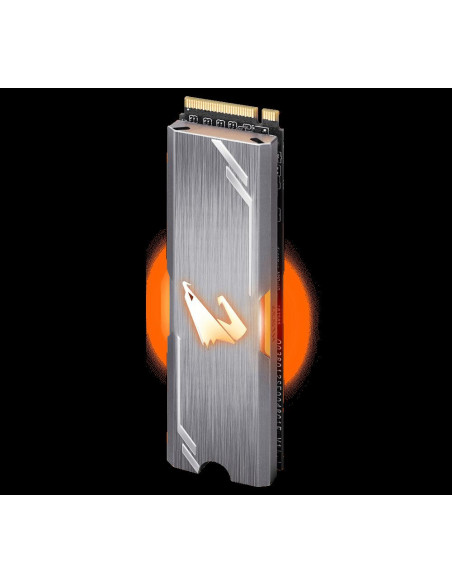 SSD Gigabyte Aorus RGB 512GB, NVMe, M2,GP-ASM2NE2512GTTDR