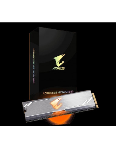 SSD Gigabyte Aorus RGB 512GB, NVMe, M2,GP-ASM2NE2512GTTDR