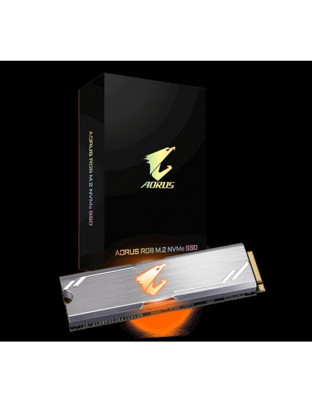 SSD Gigabyte Aorus RGB 512GB, NVMe, M2,GP-ASM2NE2512GTTDR