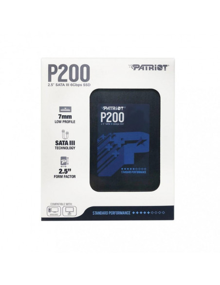 SSD Patriot Spark, 256GB, 2.5, SATA III,P200S256G25