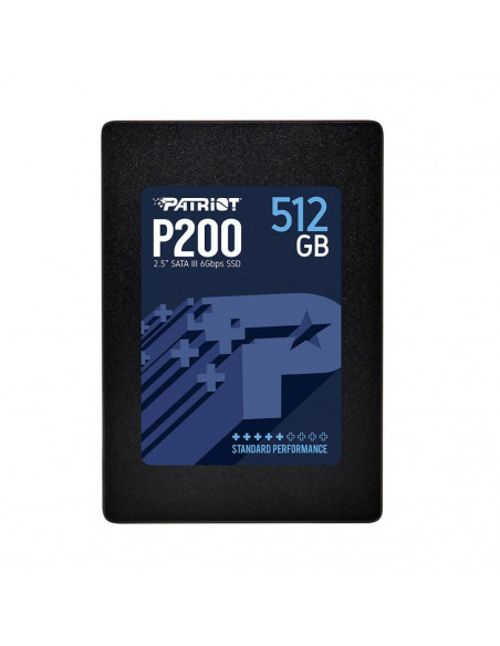 SSD Patriot P200, 512GB, 2.5'', SATA III,P200S512G25