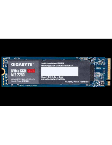 SSD Gigabyte NVMe, 256GB, M.2,GP-GSM2NE3256GNTD