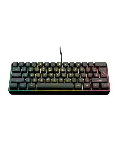 TASTATURA GAMING SUREFIRE KINGPIN X1 RGB BLACK "48701" (include