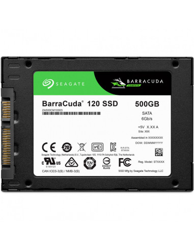 SSD SATA2.5" 500GB TLC 6GB/S/ZA500CM1A003 SEAGATE,ZA500CM1A003