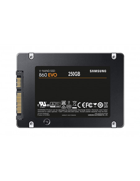 SSD Samsung 860 EVO, 250GB, 2.5", SATA III,MZ-76E250BW