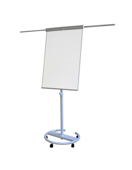 FLIPCHART MAGNETIC CU BRATE SI ROTI 105*68 CM PROFESSIONAL