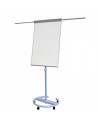 FLIPCHART MAGNETIC CU BRATE SI ROTI 105*68 CM PROFESSIONAL