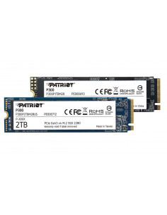 SSD Patriot P300, 1TB, NVMe, M.2,P300P1TBM28