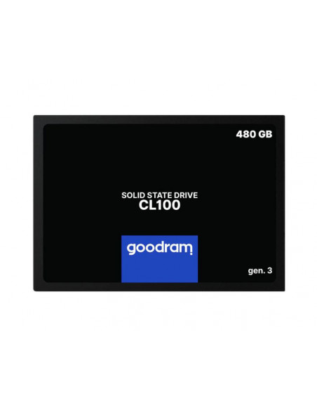 SSD GoodRam CL100 Gen.3, 480GB, 2.5", SATA