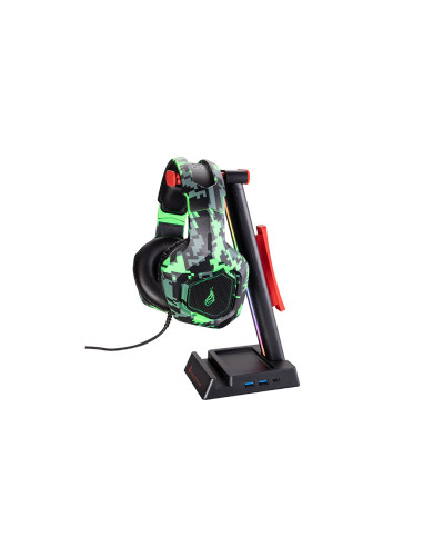 48847,Stand casti SureFire by Verbatim Vinson N2 Dual Balance, RGB LED, USB, Negru