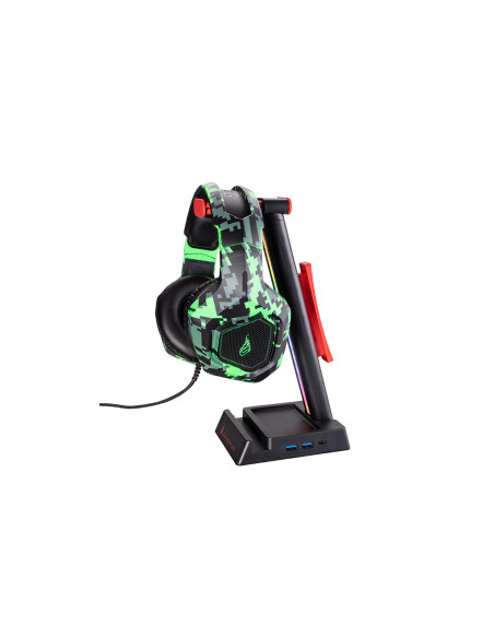 48847,Stand casti SureFire by Verbatim Vinson N2 Dual Balance, RGB LED, USB, Negru