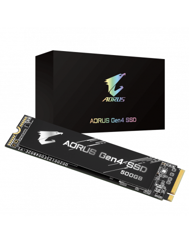 SSD Gigabyte AORUS Gen4, 500GB, NVMe, M.2,GP-AG4500G