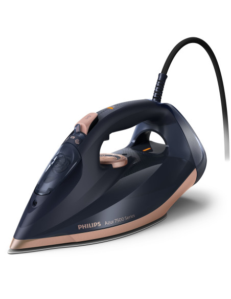 DST7510/80,Fier de Calcat PHILIPS Seria 7500 DST7510/80, 3200W, Albastru Inchis-Auriu