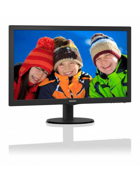 Monitor, 23.6", PHILIPS, 243V5QHSBA/00, FHD, 23.6", MVA, 16:9
