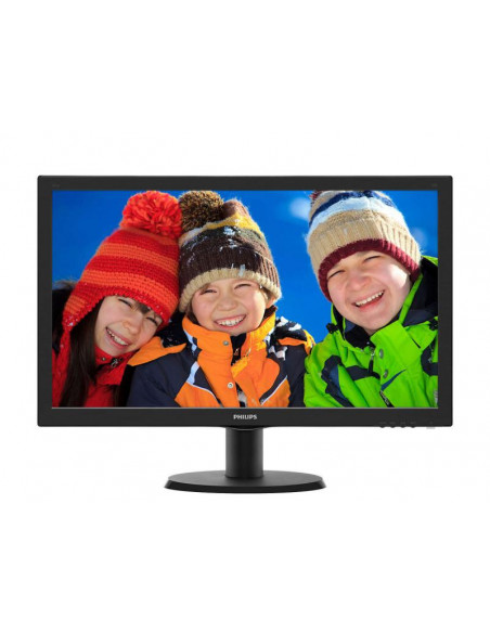 Monitor, 23.6", PHILIPS, 243V5QHSBA/00, FHD, 23.6", MVA, 16:9